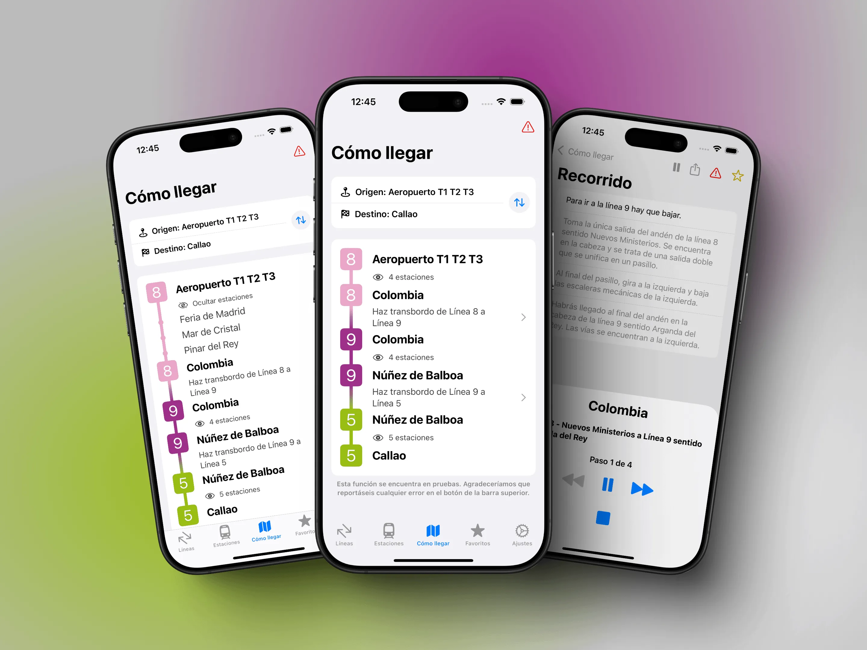 Metrociego Madrid App Banner